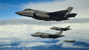 f-35 fly I luften